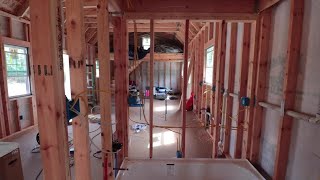 ELECTRICAL has BEGUN in the Shed to House Conversion [upl. by Osei]