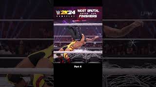 WWE 2K24 MOST BRUTAL FINISHERS to Dominik Mysterio [upl. by Farrington528]