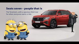 2024 Volkswagen Teramont A spacious stylish and safe family SUV [upl. by Kathrine]