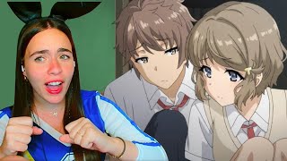 LA DEMONIO DE LAPLACE 🐰​ Reacción Bunny Girl Senpai E 46 [upl. by Naneek]