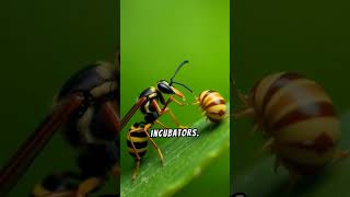 Terrifying Parasitoid Wasp Cotesia Glomerata How It Turns Caterpillars Into Living Nurseries [upl. by Elletnuahc]