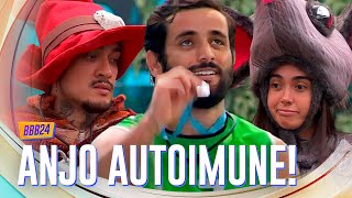 MATTEUS VENCE PROVA DO ANJO E COLOCA GIOVANNA E MC BIN LADEN NO CASTIGO DO MONSTRO 🔥  BBB 24 [upl. by Aivatnuhs]