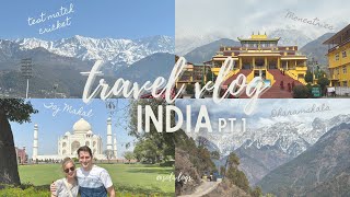 INDIA VLOG PART 1  Taj Mahal Test Cricket amp Train Rides [upl. by Urba706]