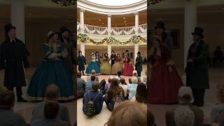 🇺🇸 Christmas in Epcot Voices of Liberty in Go Tell It on the Mountains youtubeshorts shortsWDW [upl. by Shamma111]