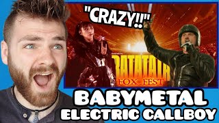 British Guy Reacts to BABYMETAL x ElectricCallboy quotRATATATAquot  OFFICIAL LIVE MUSIC VIDEO  REACTION [upl. by Baggs434]