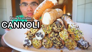 How to make CANNOLIS [upl. by Kiran]