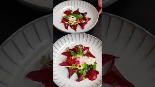 The best way to eat BEETS food betroot short salad [upl. by Atnahsal]