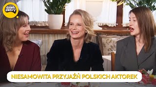 Cielecka Ostaszewska Herman o przyjaźni quotJest moją kochanką od 20 ponad latquot  Dzień Dobry TVN [upl. by Aerised]