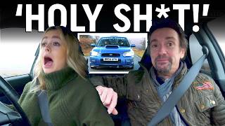 Izzy Hammond drives her dads 530bhp Grand Tour Subaru Impreza [upl. by Winters]