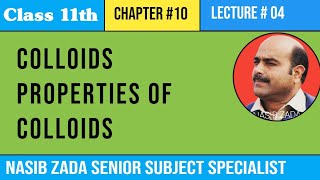 Colloids Properties Of Colloids CHEMISTRY CLASSPASHTO NASIBZADASSS [upl. by Stella181]