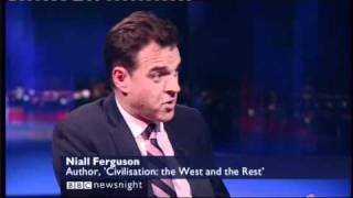 Niall Ferguson holds in own in a BBC debate [upl. by Gahl]