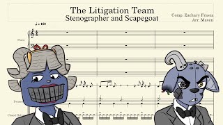 OLD Toontown Corporate Clash  The Litigation Team StenographerScapegoat Piano Duet [upl. by Kaazi56]