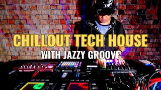 Chillout Tech House Original Tracks With Jazzy Grooves BPM 123  LIVE MACHINE DJ SET 2024 Vol20 [upl. by Walke477]