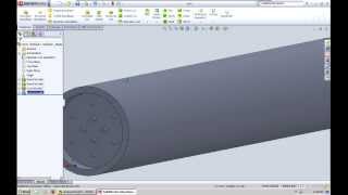 SolidWorks Combustor Geometry [upl. by Adley]