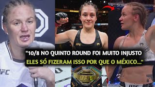 ESTÁ REVOLTAD4 Valentina Shevchenko FAZ DURAS CRÍTICAS após EMPATE com Alexa Grasso e faz REVELAÇÃO [upl. by Bixby]