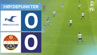 Haugesund 0  0 Strømsgodset  Høydepunkter [upl. by Garlanda]