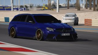 Assetto Corsa Mercedes E63t 2019 NiiTroZ at Bahrain International Circuit GP [upl. by Sihtam]