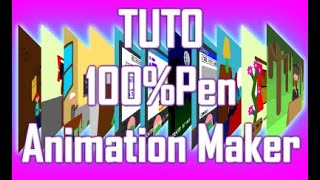 TUTORIAL  Animation Maker 100Pen [upl. by Oisacin172]