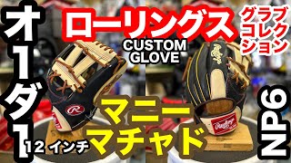 「オーダーグローブ」Rawlings HOH 内野手用 マニー・マチャド ローリングス スペシャルオーダーグラブ【3586】 [upl. by Lonier]