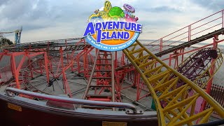 EVERY Roller Coaster  Adventure Island Southend  4K OnRide POVs [upl. by Ettedranreb]