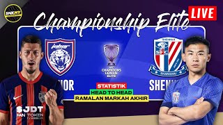 🔵 Info LIVE Johor Darul Tazim vs Shanghai Shenhua  Jadual AFC Championship Elite 2024 Malam Ini [upl. by Kilgore]