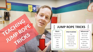 How to Teach Jump Rope Tricks in PE Basic Intermediate and Advanced [upl. by Lewison]