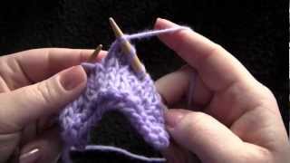 Knit Stitch  English Style [upl. by Octave909]