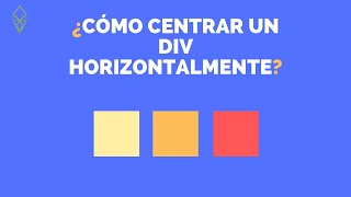 Cómo Centrar Div Horizontalmente con CSS 🤯 [upl. by Voltmer]