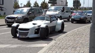 Donkervoort D8 GTO Insane AccelerationWheelspins  Motorworld Stuttgart [upl. by Just784]