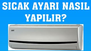 Seg Klima Sıcak Ayarı Nasıl Yapılır [upl. by Berthold]