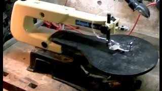 Repairing a Scroll Saw [upl. by Eidob]