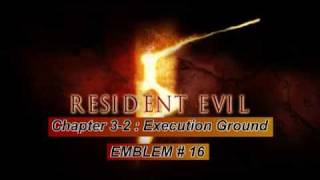 Resident Evil 5 BSAA Emblems Chapter 32 Exection Ground [upl. by Odelle918]