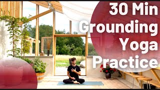 Yoga for Grounding  30 min Langhana Practice  low lunge Anjaneyasana twists forward folds rest [upl. by Carleton729]