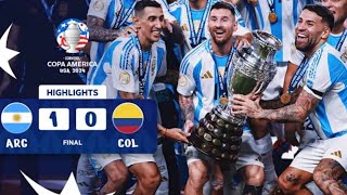 argentina vs Colombia 10final Copa America 2024 full HD [upl. by Anitel228]