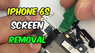 iPhone 6S Screen Removal [upl. by Einnek]