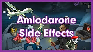 Amiodarone Side Effects Mnemonic for Nursing Pharmacology NCLEX [upl. by Yerggoeg]