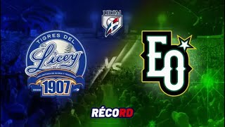 Tigueres Del Licey VS Estrellas Orientales  Béisbol Invernal Dominicano Juego de Baseball EN VIVO [upl. by Dagnah]