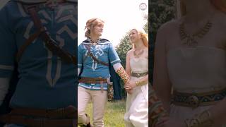 🌸Zelink as Soulmates🌸 The Legend of Zelda cosplays✨ shorts [upl. by Hadleigh62]