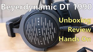 Beyerdynamic DT 1990 Pro Unboxing and Review  Wow [upl. by Constantia]