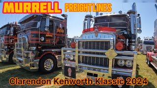 MURRELL Freight Lines at Clarendon Kenworth Klassic 2024 kenworth truck truckshow [upl. by Haliehs60]