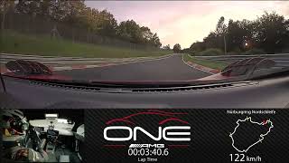 Onboard Mercedes AMG ONE Nürburgring Nordschleife Lap Record 62909 [upl. by Monda790]