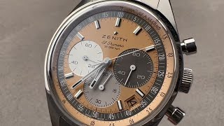 Zenith El Primero Chronomaster Original for HODINKEE 033201360018M3200 Zenith Watch Review [upl. by Kammerer105]