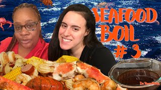 SEAFOOD BOIL WITH BLOVESLIFE SMACKALICIOUS SAUCE  MUKBANG EATING SHOW [upl. by Florinda595]