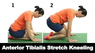 Anterior Tibialis Stretch Kneeling  Ask Doctor Jo [upl. by Mettah]