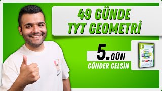 49 GÜNDE TYT GEOMETRİ KAMPI  5GÜN GÖNDER GELSİN TESTİ  Merkeze Teğet Geometri [upl. by Ettenil]