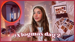 KAMER MAKEOVER  decoreren voor KERST amp KERSTBOOM opzetten 🎄🥰 Vlogmas 2023 Dag 2 [upl. by Delmore718]