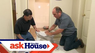 How to Install a New Toilet  Ask This Old House [upl. by Eillen]