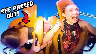 Riding The Scariest Ride in Dubai 😱 [upl. by Nodnart]