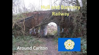 Hull and Barnsley Railway  Around Carlton [upl. by Segroeg714]