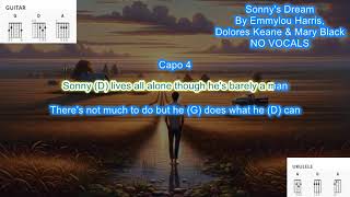 Sonnys Dream NO VOCAL Capo 4 by Emmylou Harris Dolores Keane and Mary Black play along [upl. by Sumahs]